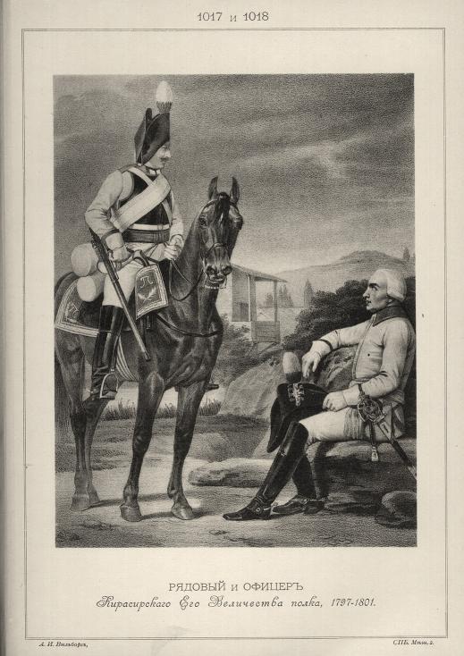 ������� � ������ ������������ ��� ���������� �����, 1797-1801.