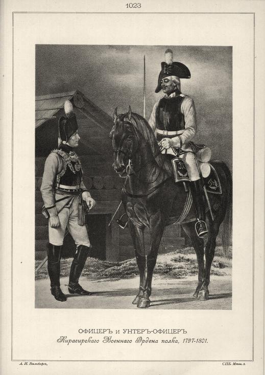 ������ � �����-������ ������������ �������� ������ �����, 1797-1801.