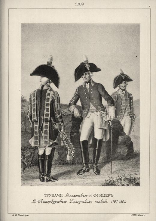 ������� ����������� � ������ �.-�������������� ���������� ������, 1797-1801.