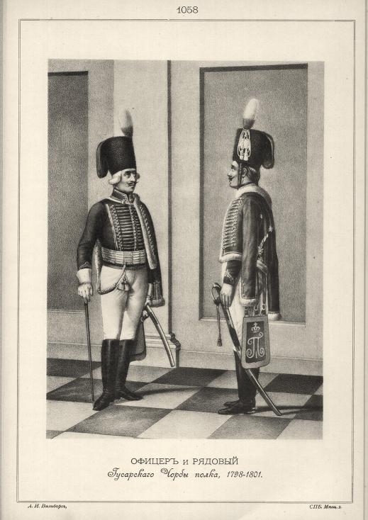 ������ � ������� ���������� ����� �����, 1798-1801.