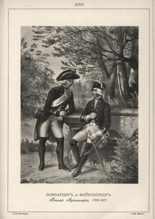 ��������� � ����������� ����� ����������, 1796-1801.