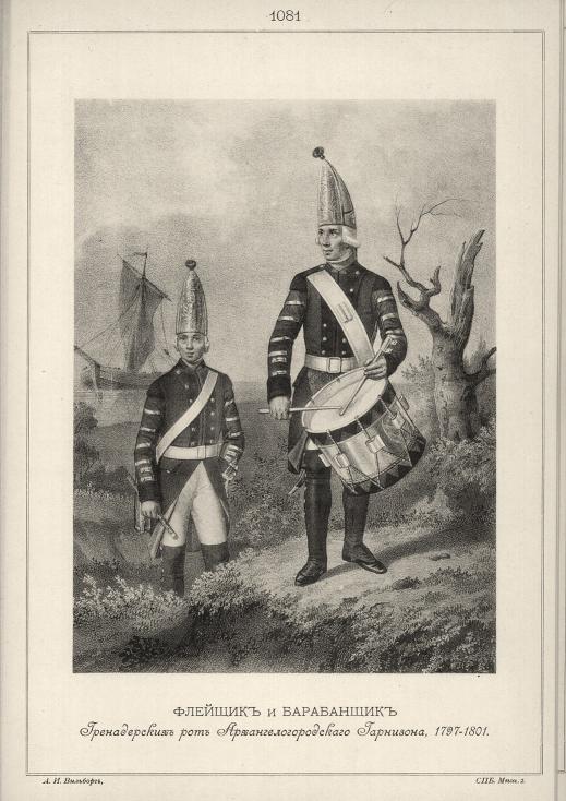 ������� � ���������� ������������ ��� ������������������� ���������, 1797-1801.