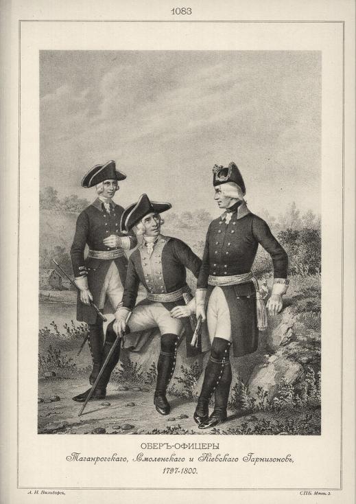 ����-������� �������������, ����������� � ��������� ����������, 1797-1800.