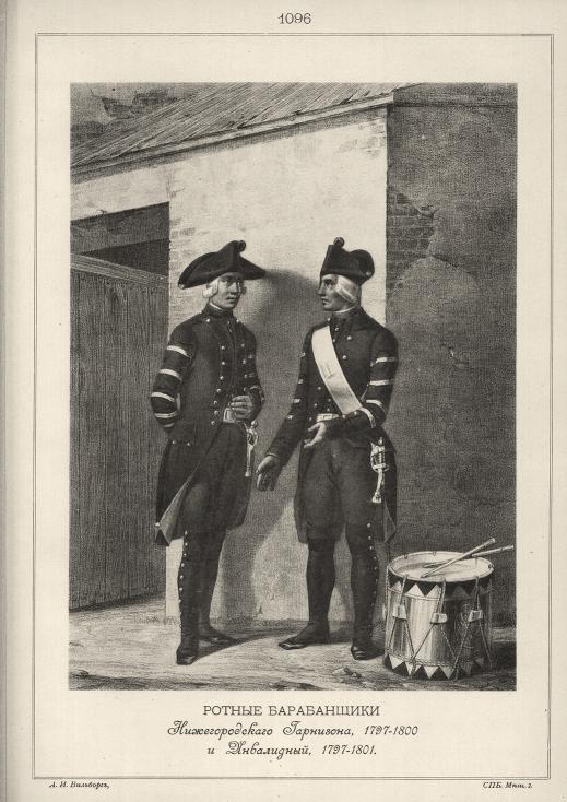 ������ ����������� �������������� ���������, 1797-1800 � ����������, 1797-1801.