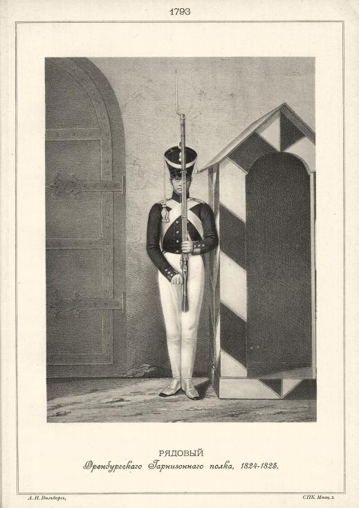 ������� ������������� ������������ �����, 1824-1825.