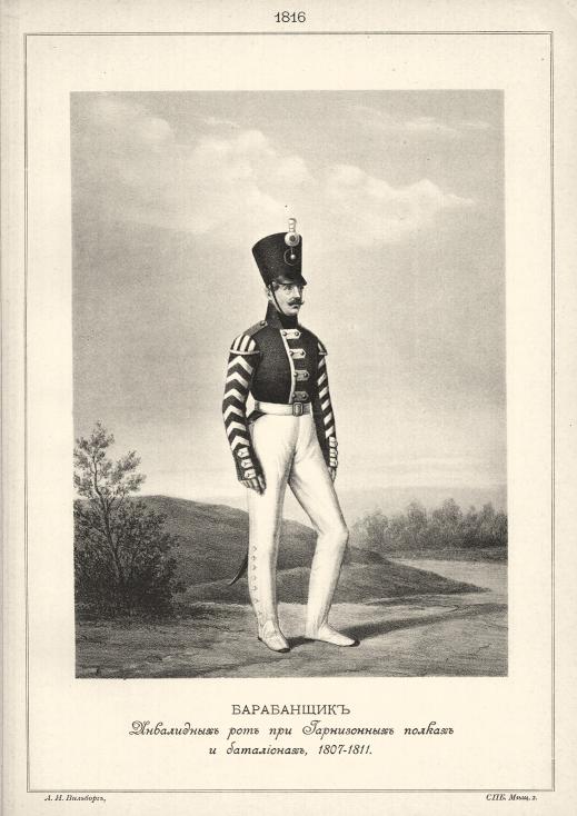 ���������� ���������� ��� ��� ����������� ������ � ����������, 1807-1811.