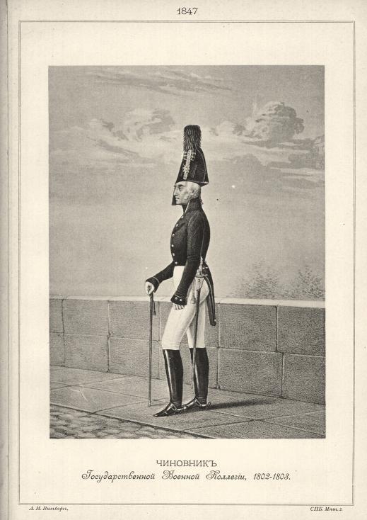 �������� ��������������� ������� ��������, 1802-1803.