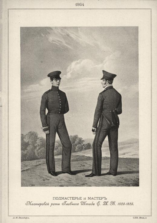 ����������� � ������ ���������� ���� �������� ����� �. �. �., 1823-1825.