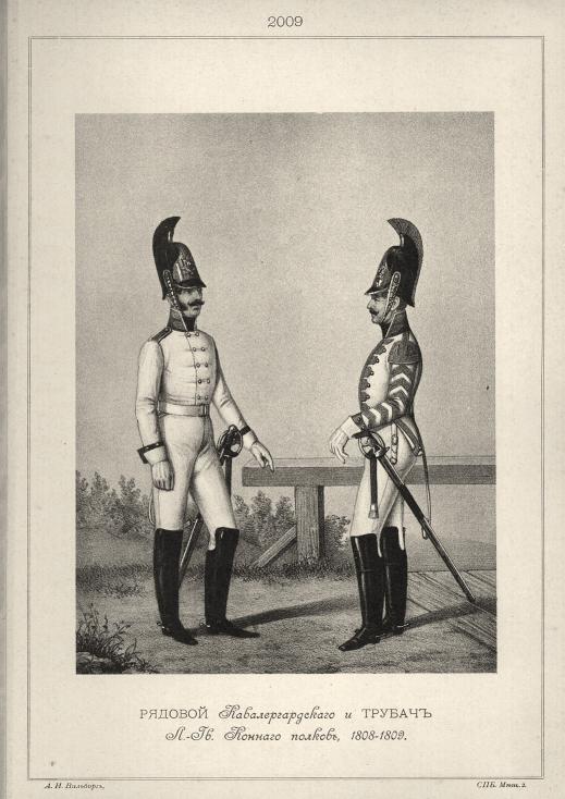 ������� ���������������� � ������ �.-��. ������� ������, 1808-1809.