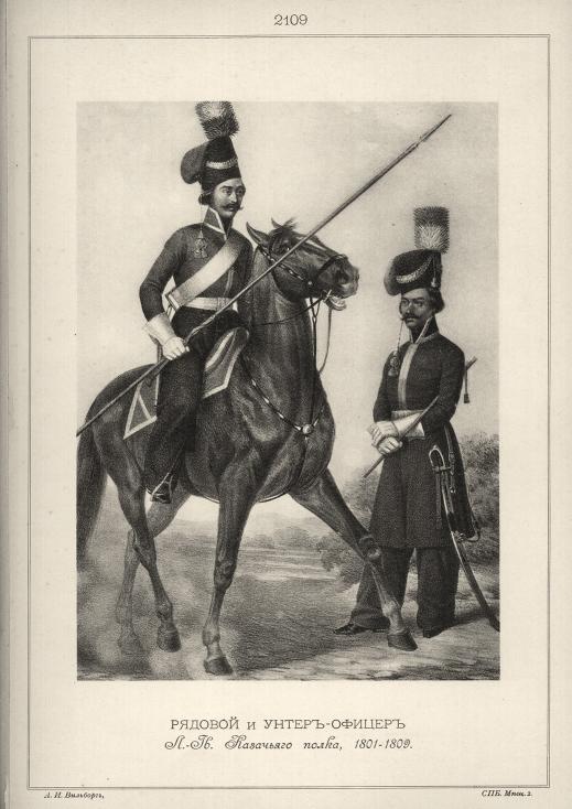 ������� � �����-������ �.-��. ��������� �����, 1801-1809.