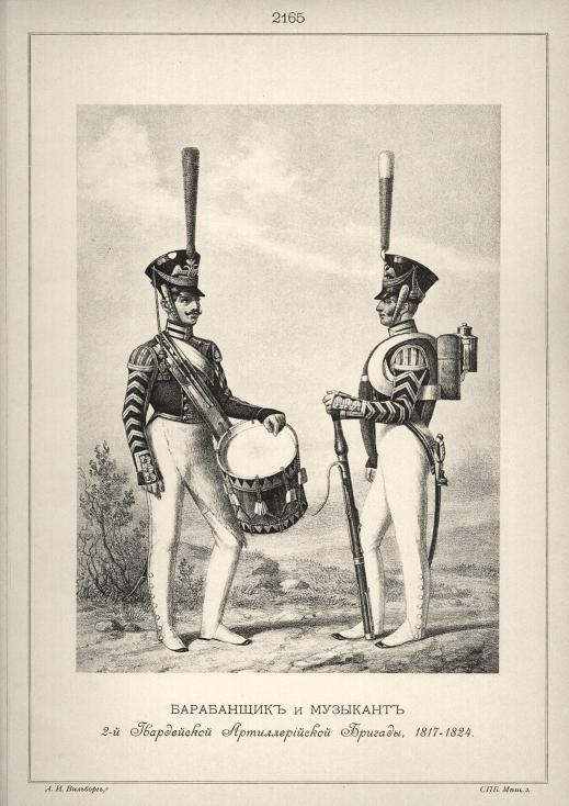 ���������� � �������� 2-� ����������� �������������� �������, 1817-1824.