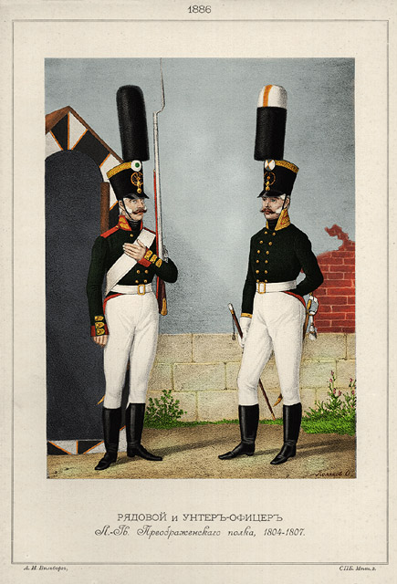 ������� � �����-������ �.-��. ��������������� �����, 1804-1807.