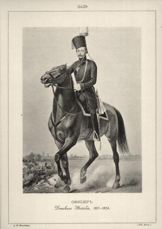 ������ �������� ������, 1801-1804.